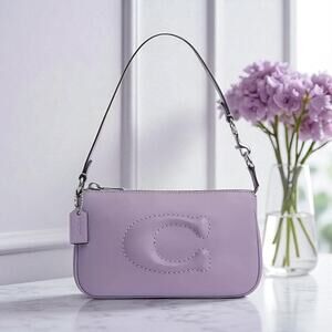 Coach Nolita 19 Purse in Light Violet Leather CR364